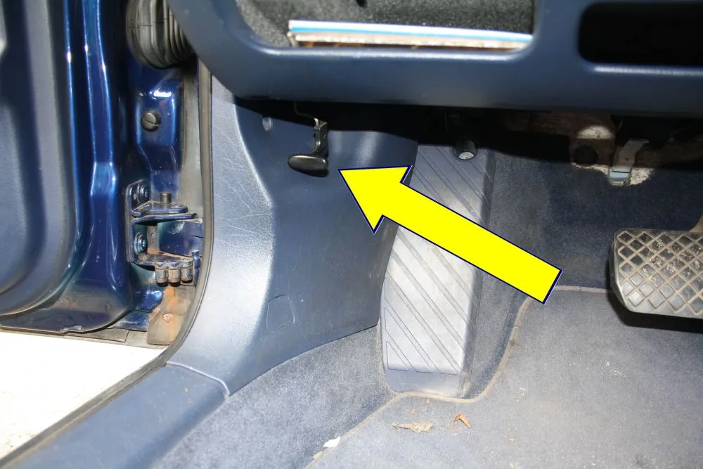 Ölstand kontrollieren Schritt 1