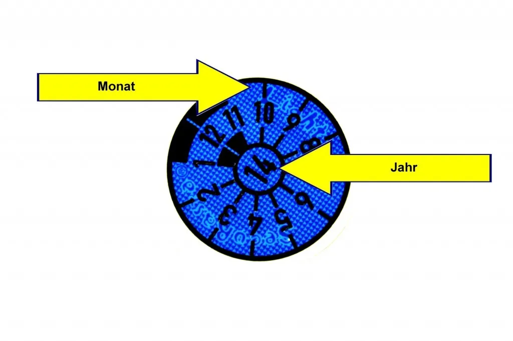 Hauptuntersuchung Plakette